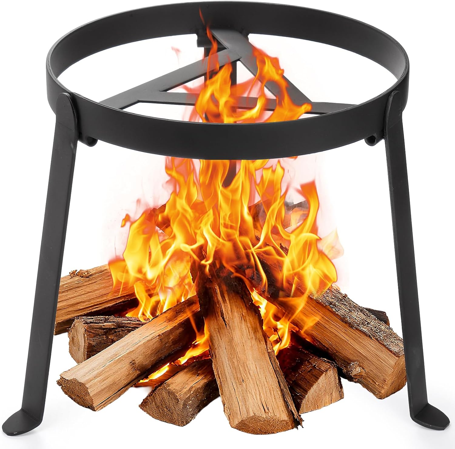 Camping Cooking Open Fire - Kamp Ateşi Üçayaklı Sehpası, Katlanabilir Kamp