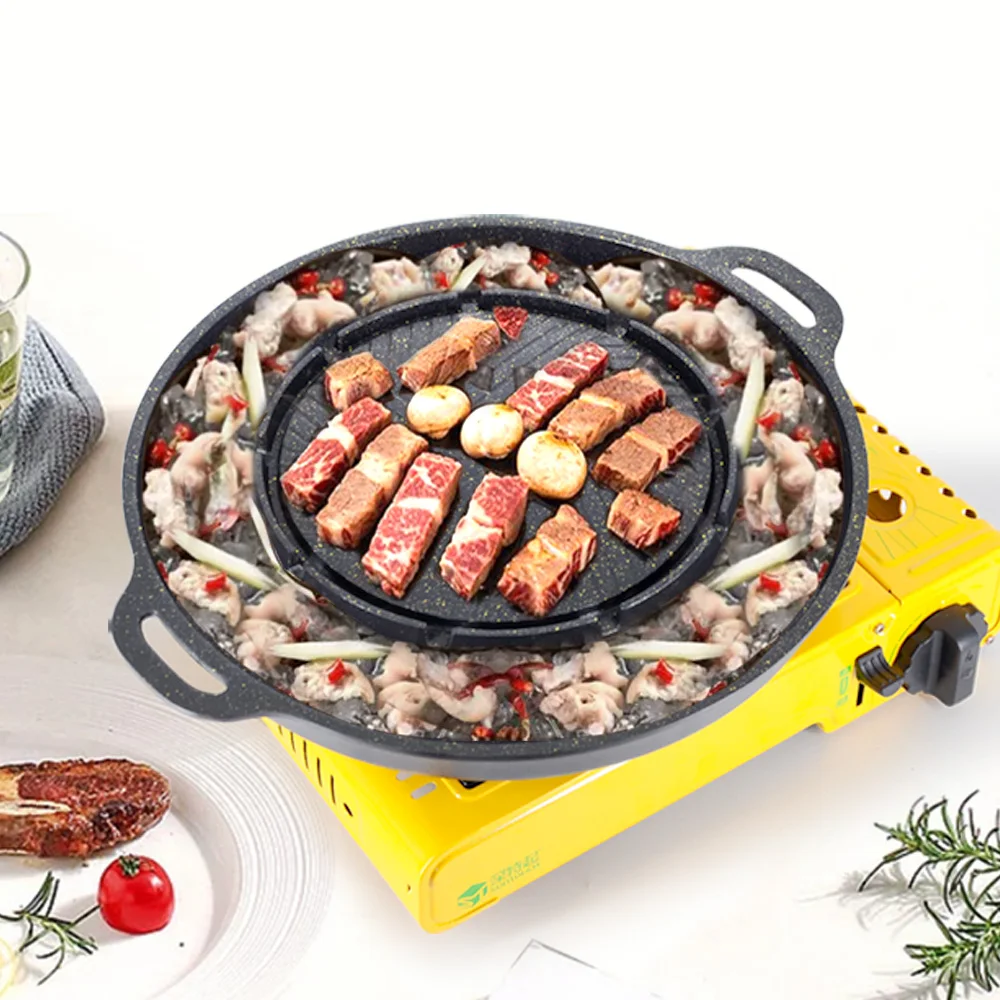 Camping Cooking One Pot - Açık Hava Kamp Tenceresi Izgara Yapma
