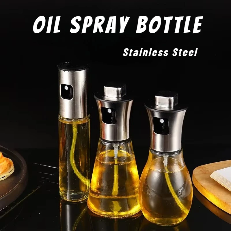 Camping Cooking Oil Container - 1 adet paslanmaz çelik yağ püskürtme
