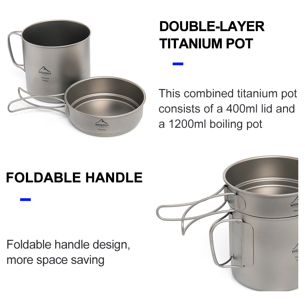 Widesea Ultralight Titanyum Ka - Camping Cooking System incelemesi ve fiyatı