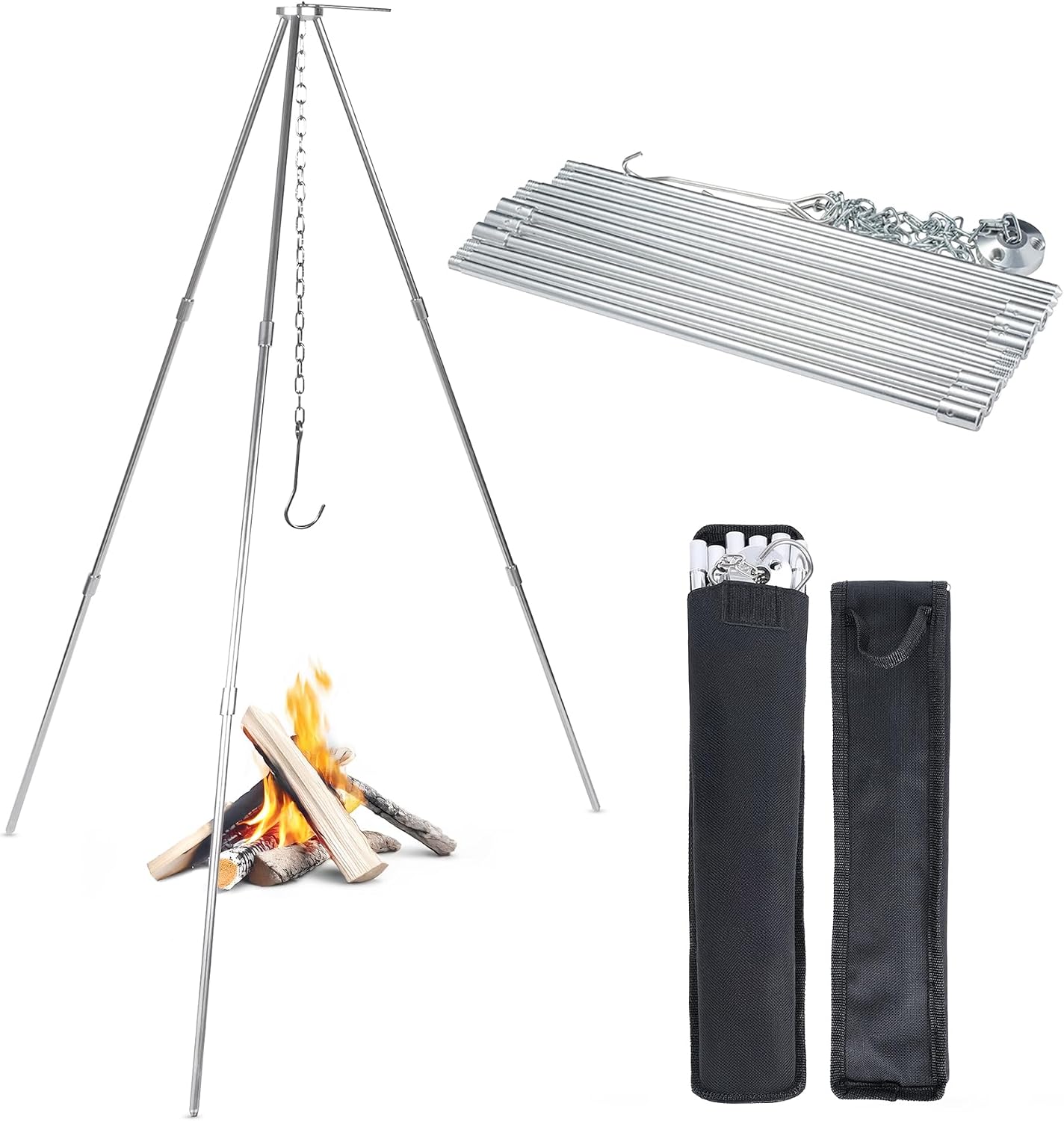 Açık Ateşe Uygun 33 İnç Kamp Ü - Camping Cooking Open Fire incelemesi ve fiyatı