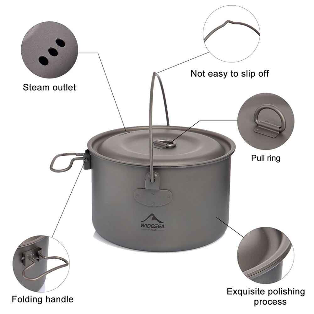 Widesea kamp sofra titanyum te - Camping Cooking Recipes incelemesi ve fiyatı