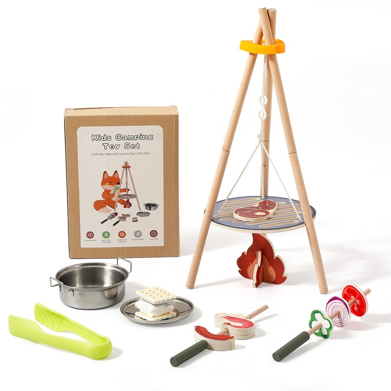 Ahşap Çocuk Kamp Mangal Oyunca - Camping Cooking Gifts incelemesi ve fiyatı