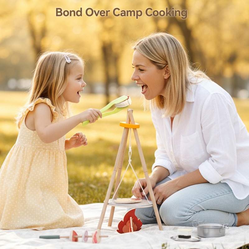 Ahşap Çocuk Kamp Mangal Oyunca - Camping Cooking Gifts incelemesi ve fiyatı