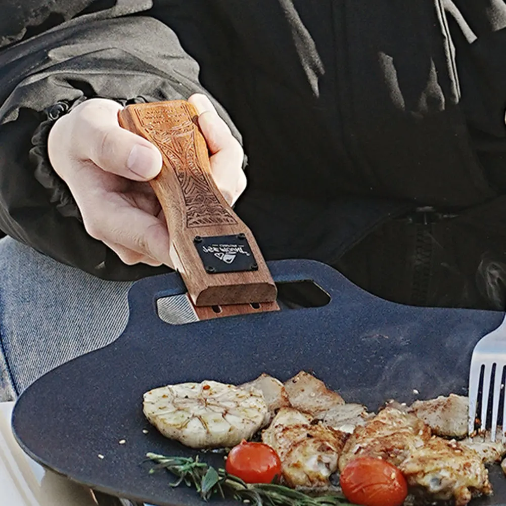 Dış Mekan Doğal Ahşap Izgara T - Camping Cooking Survival incelemesi ve fiyatı