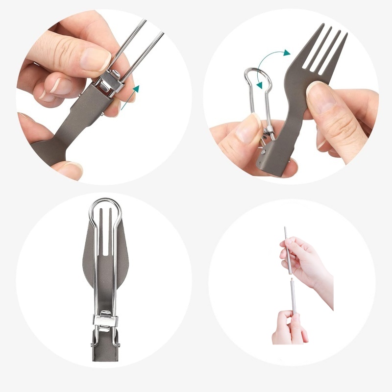 Titanyum Katlanabilir Gereç Se - Camping Cooking System incelemesi ve fiyatı