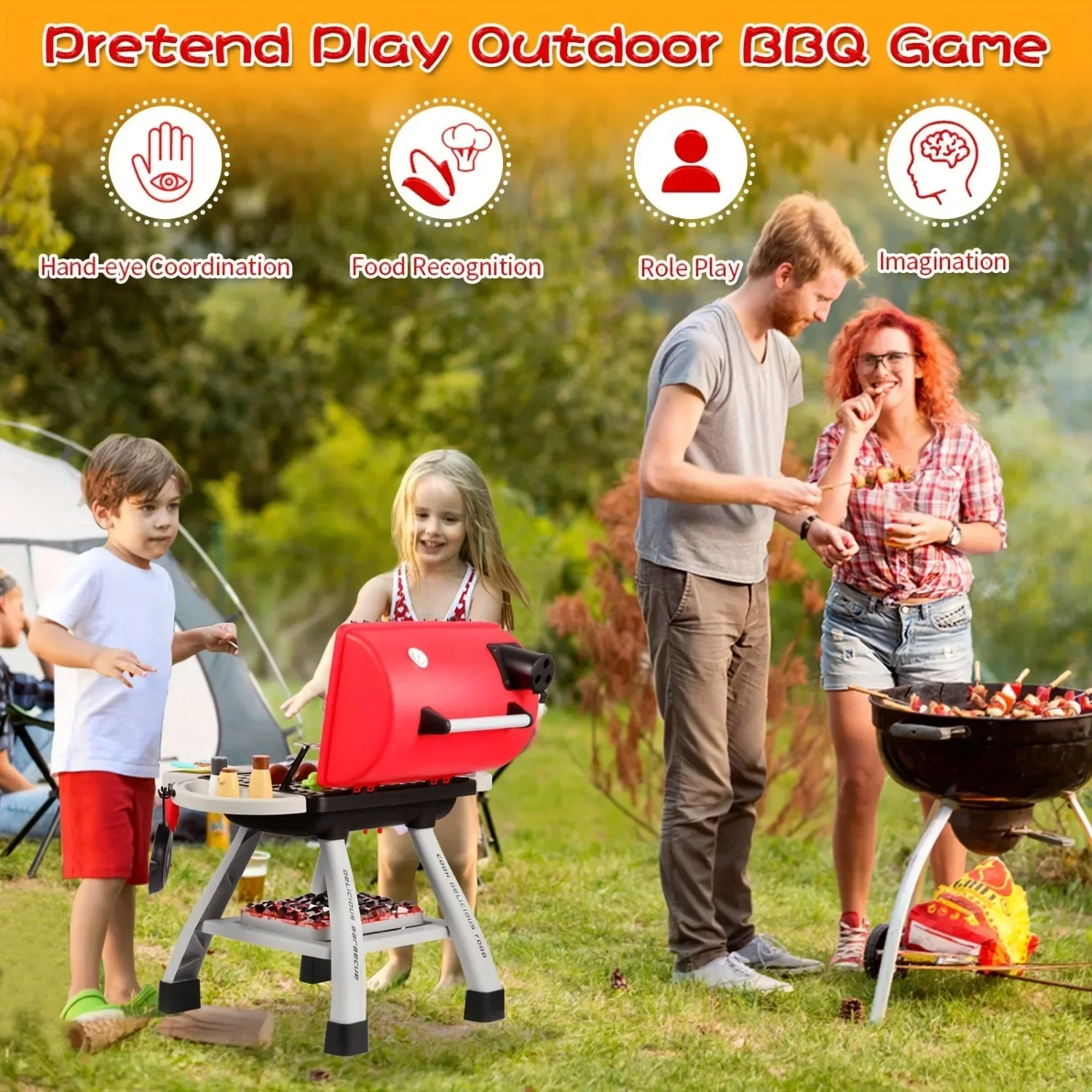 Barbekü ızgara oyuncak seti ço - Camping Cooking Gifts incelemesi ve fiyatı