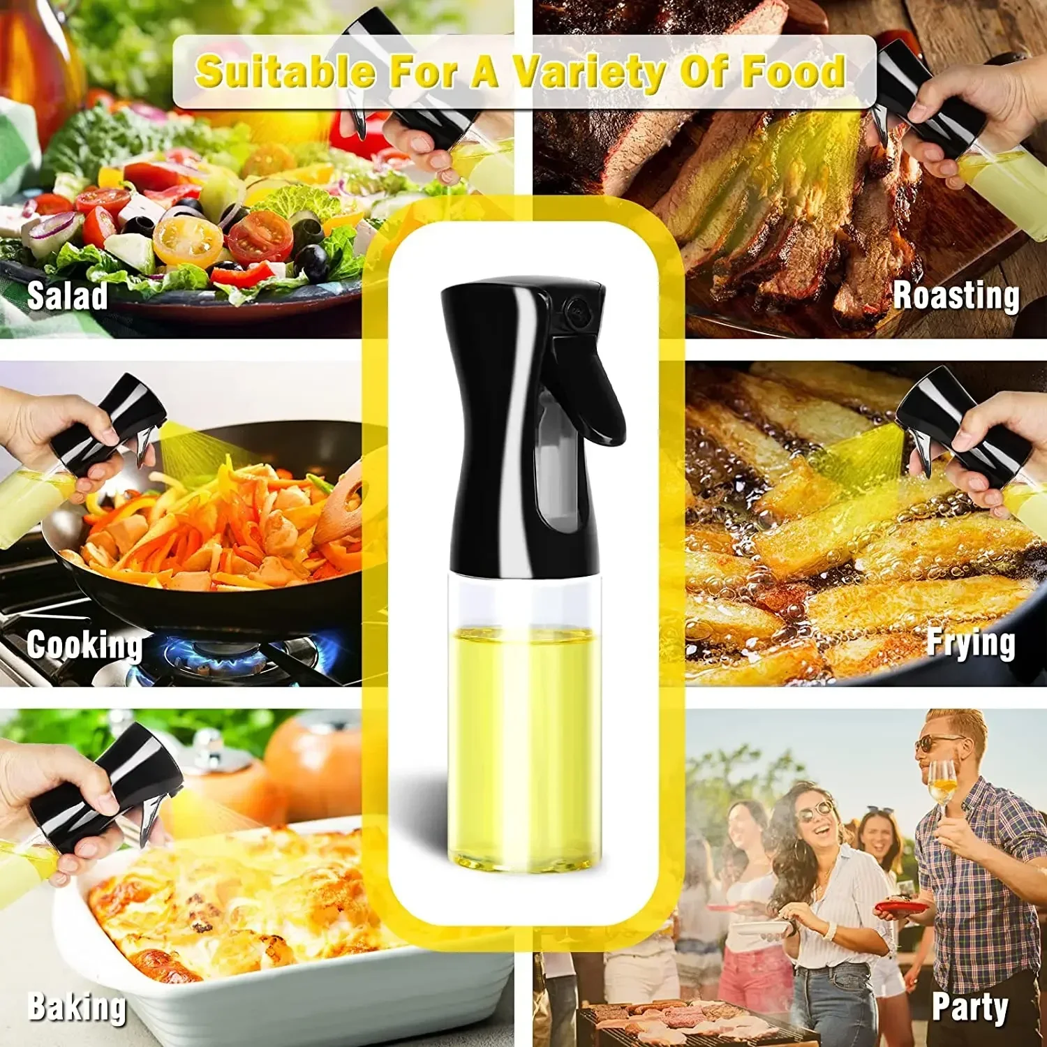 500 ml Plastik Yağ Sprey Şişes - Camping Cooking Oil Container incelemesi ve fiyatı