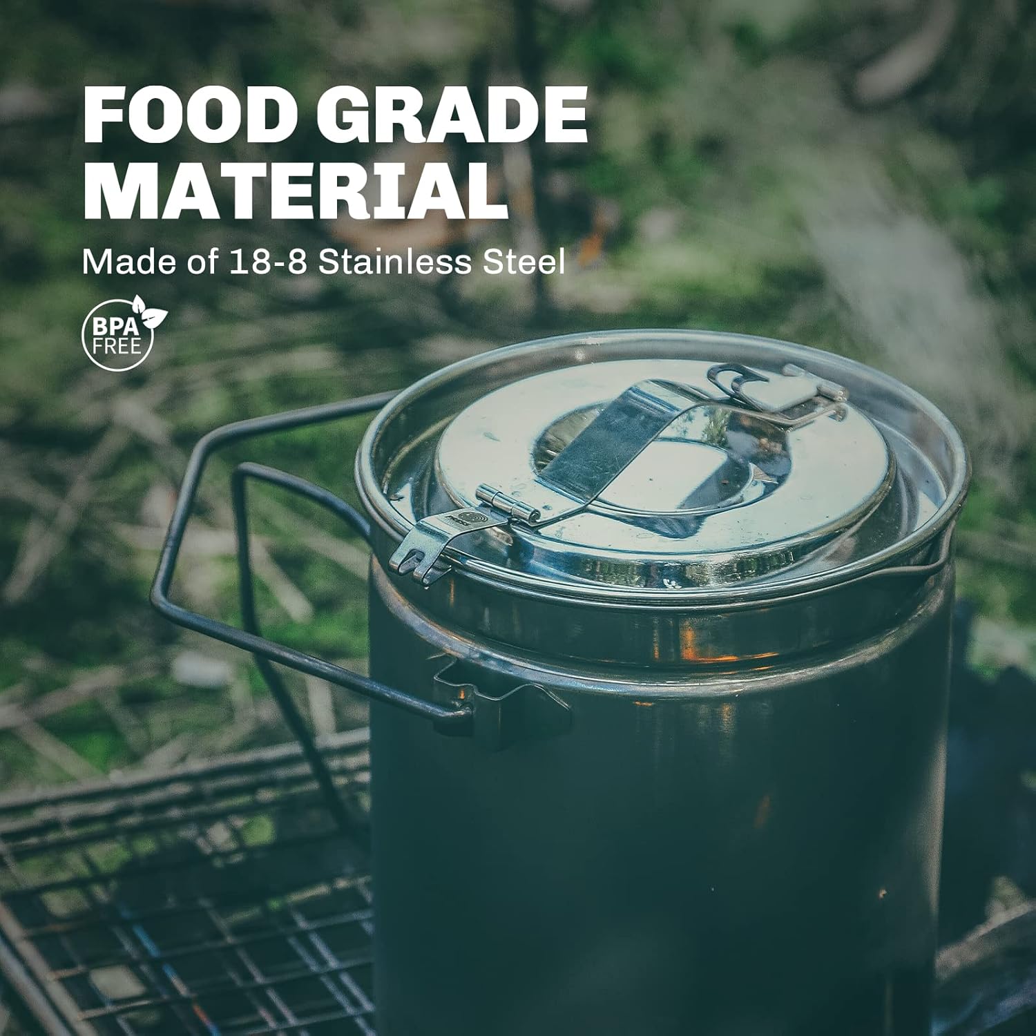 Yangın Akçaağaç 1.2L Paslanmaz - Camping Cooking System incelemesi ve fiyatı