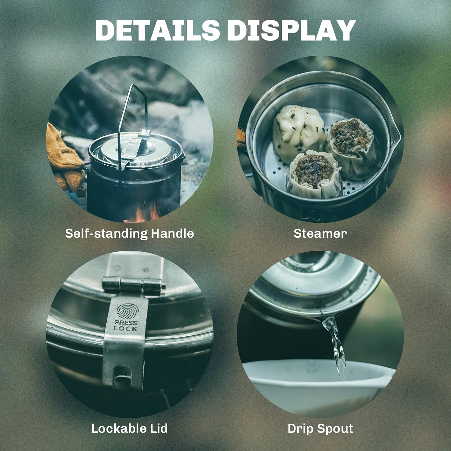 Yangın Akçaağaç 1.2L Paslanmaz - Camping Cooking System incelemesi ve fiyatı