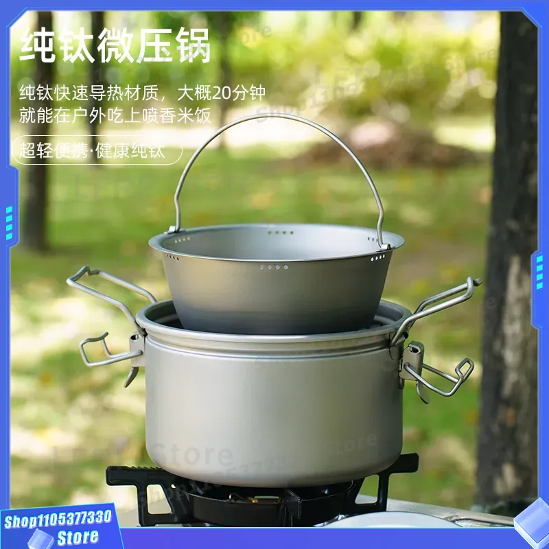 Saf Titanyum Kamp Tenceresi, H - Camping Cooking Vessel incelemesi ve fiyatı