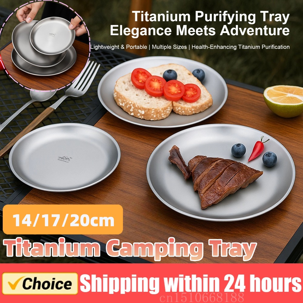 14/17/20cm Titanyum Kamp Tabağ - Camping Cooking System incelemesi ve fiyatı
