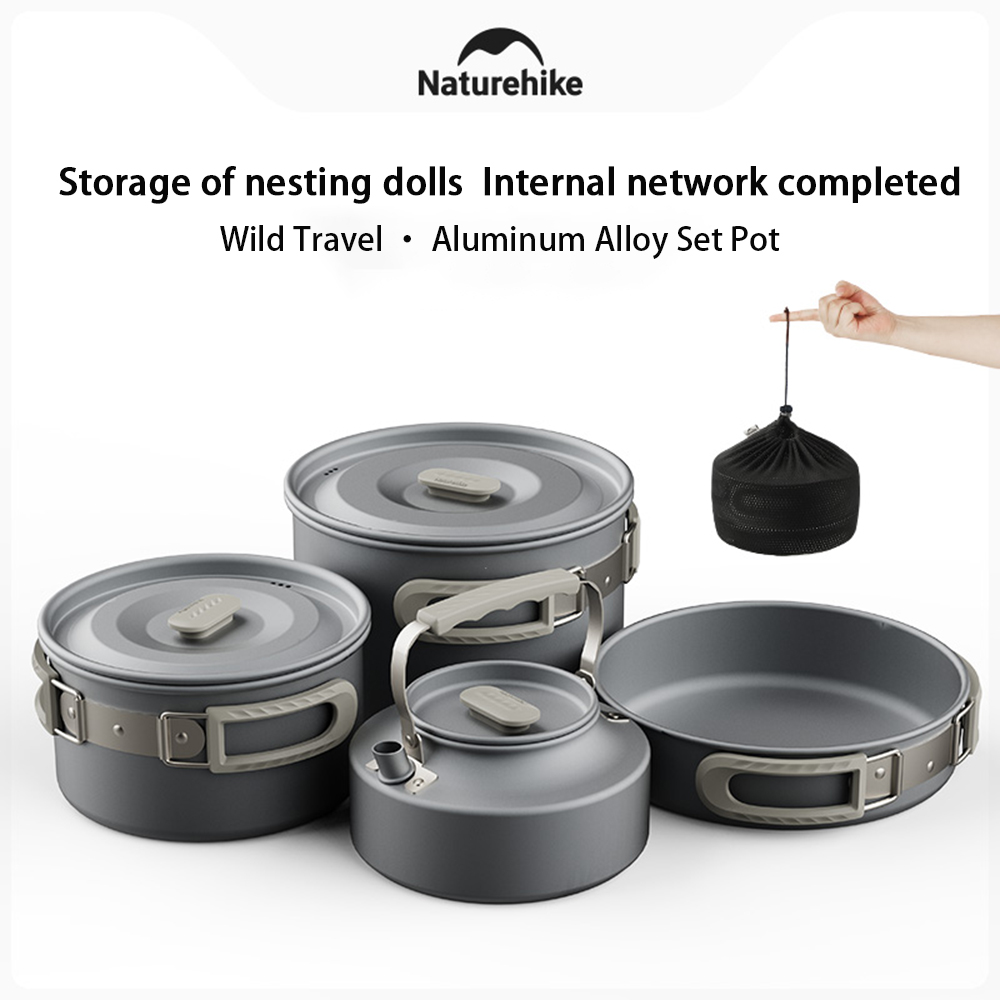 Naturehike Açık Pot Seti, Kamp - Camping Cooking System incelemesi ve fiyatı